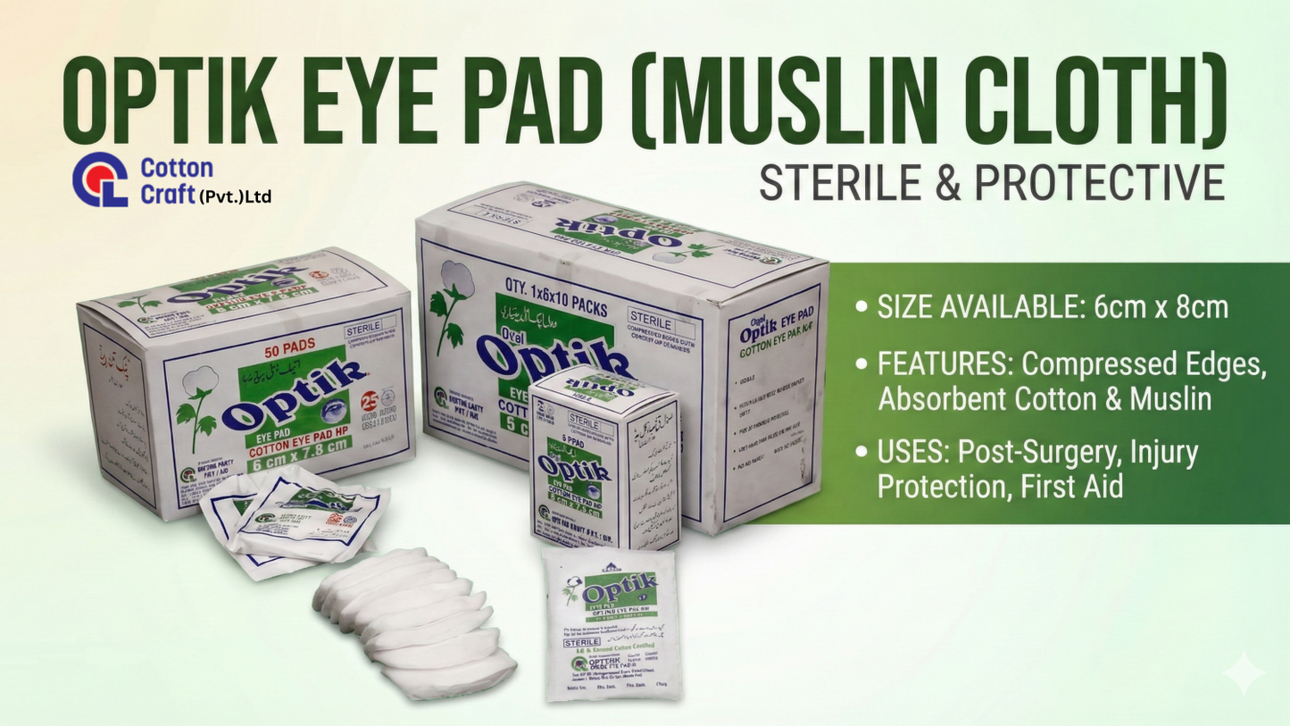 Optik Eye Pad (Muslin Cloth)