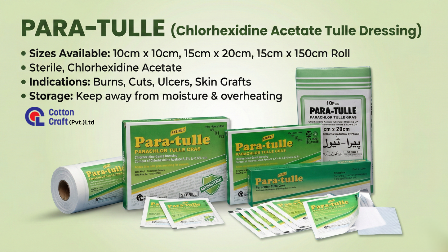 Para-tulle (Chlorhexidine acetate )