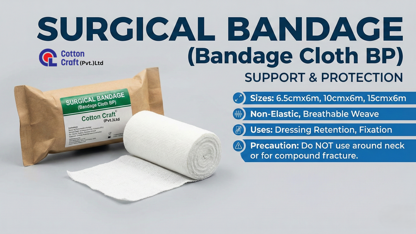 Surgical Bandage(Bandage Cloth BP )