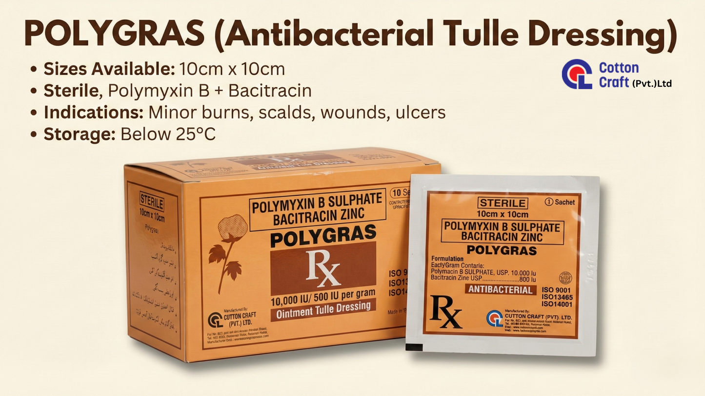 Polygrass (Bcitracin + Polymixin B)