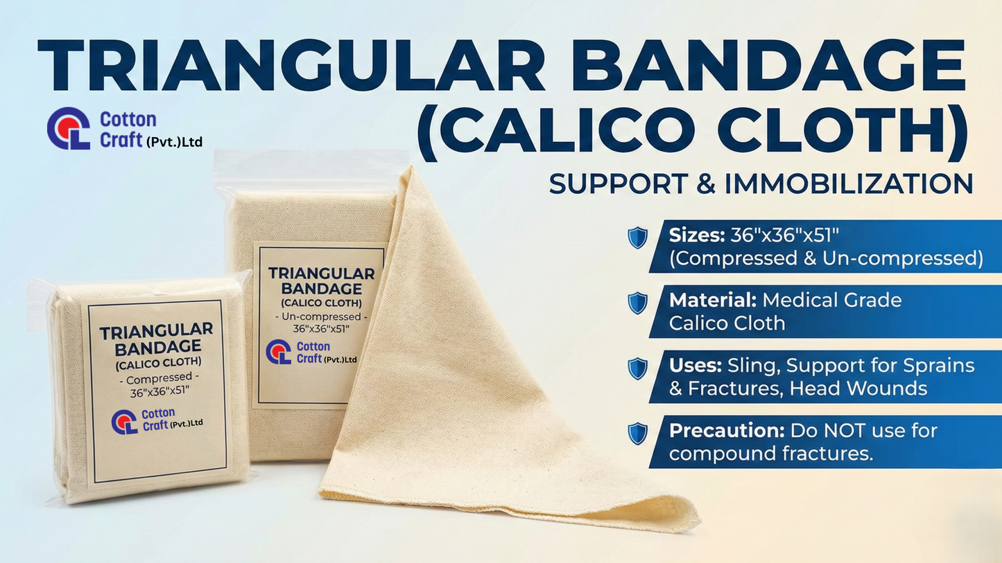 Triangular Bandage(Calico Cloth)