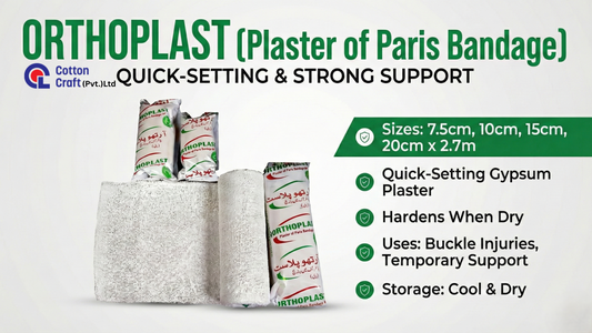 Orthoplast (Plaster of Paris bandage )