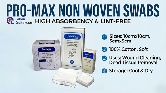 Pro-Max Non Woven Swabs (Non-woven cloth)