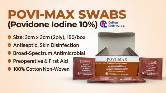 Povi-Max Swabs (Povidone iodine 10% )