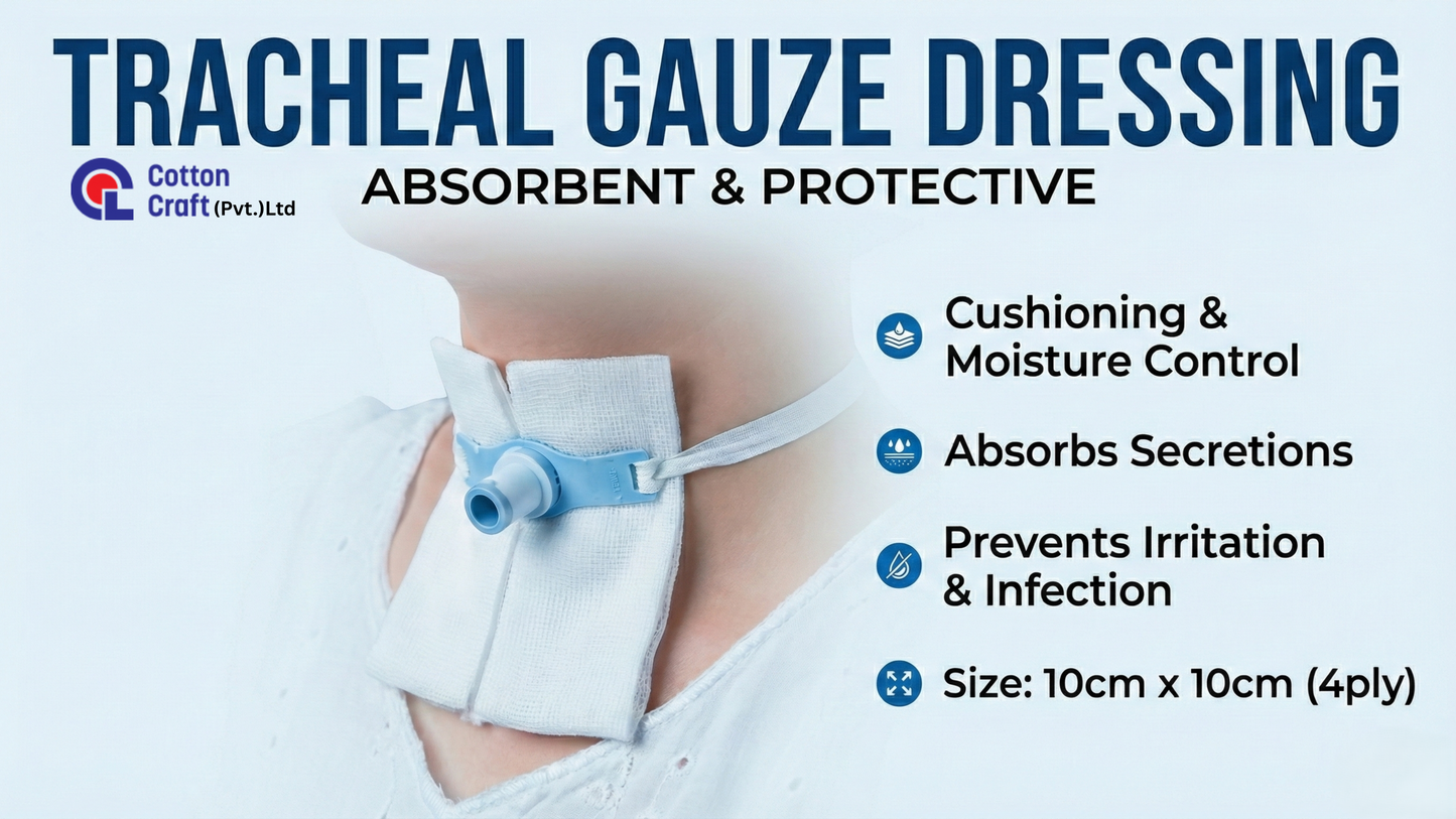 Tracheal Gauze Dressing(Non-woven cloth)