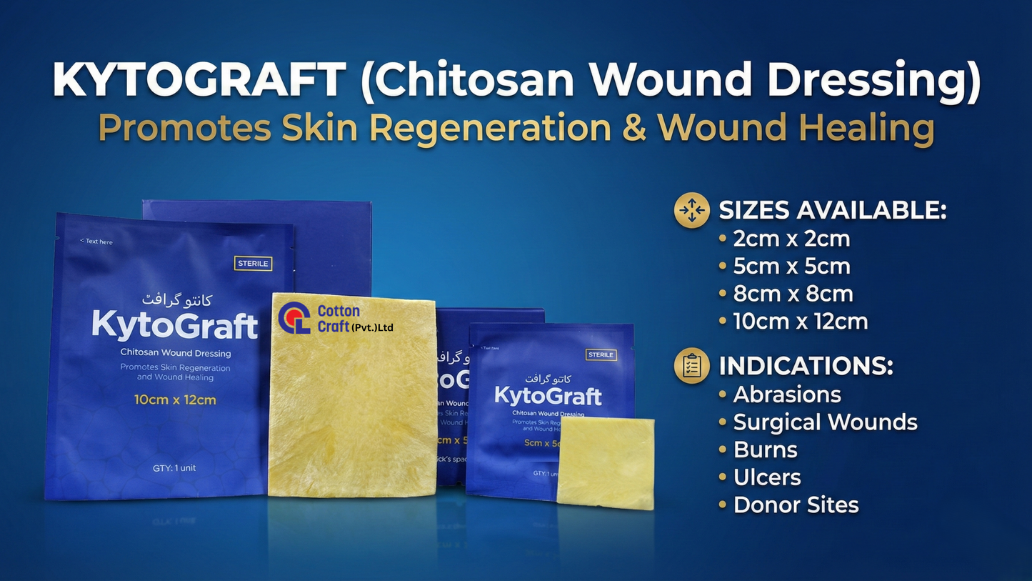 KytoGraft(Chitosan wound Dressing)