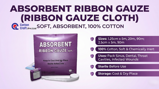 Absorbent Ribbon Gauze (Ribbon Gauze Cloth)