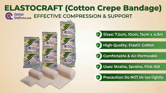 Elastocraft (Coton Crepe Bandage )